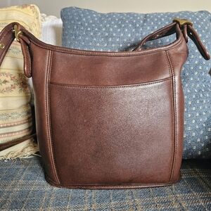 Vintage COACH Legacy Slim Duffle Mahogany 9816